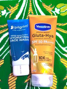 combo of 2 Pilgrim SWISS AQUA RUSH™ HYDRATING FACE