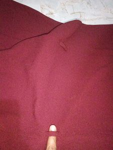 Maroon Bodycon Dress
