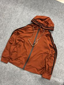 Men's Rusty Orange Track Jacket