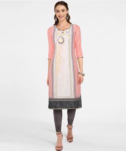 Aurelia Women’s Printed Kurta – Soft Visc
