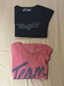 2 Graphic Tees - Batman & USPA Team