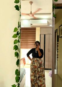 Floral Print Maxi Dress
