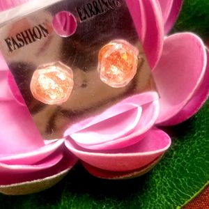 Resin Handmade Stud Earring
