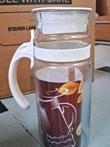 BG Glassware Flowery Container