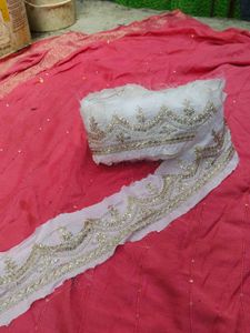 Embellished Fabric Piece lace