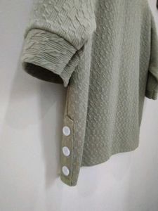 Olive Green Casual Top🌟🎀