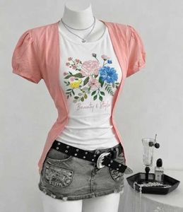 Floral Print pink top