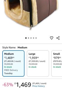 Igloo Pet Bed - Cozy &amp; Foldable
