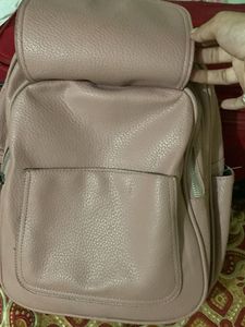 Chic Dusty Rose Backpack