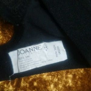 Comfortable black Brassiere