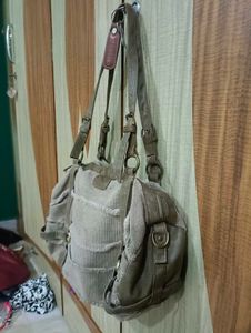 Stylish Grey Hobo Bag