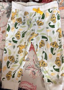 Cute Simba Print Pants