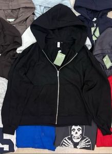 Black Zip-Up Hoodie