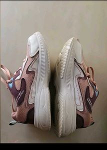 Pink &amp; Purple Lace-Up Sneakers