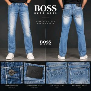 Hugo Boss Men's Blue Denim Jeans