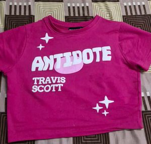 Cute Pink Graphic Tee