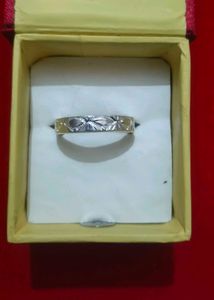 pure silver rjng