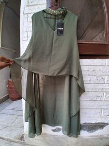 Branded top cum dress