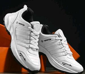 Nobelite White Sports Shoes