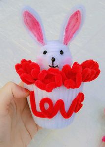 Handmade Love Bunny Fridge magnet 🧲