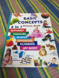 Basic Concepts 6 in 1 Picture Book