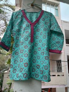 Beautiful Green Kurti
