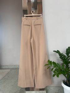 High-Waisted Wide-Leg Trousers