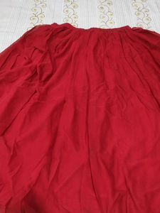 Cute Yellow &amp; Red skirt Dress