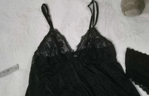 Very Beautiful N Sexy Satin Camisole With Penty