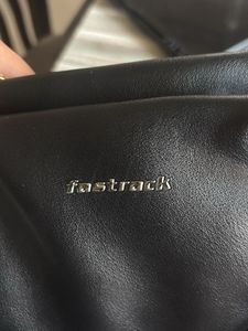 Black Chain Detail laptop Bag