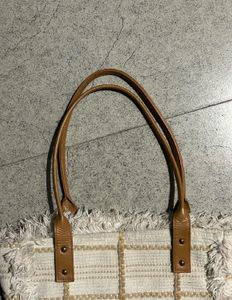 Boho Textured Tote Bag