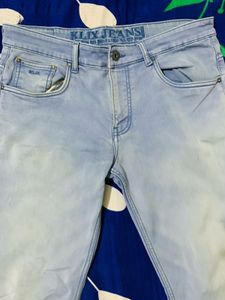 Men's Light Blue Slim Fit Jeans