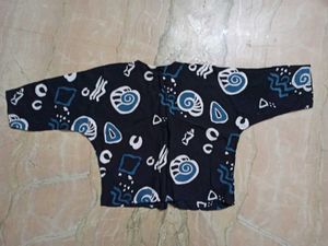 Abstract Doodle Print Skirt &amp; Crop Top Co-ord Set