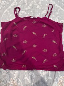 Cute Bird Print Camisole Top🎀