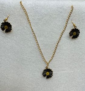 Kids Cham Earrings Necklace Set