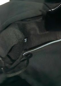 Black Full Zip Hoodie