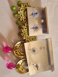 Fancy Earrings in 2 demanded colours