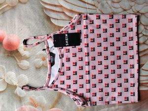 Pink 'I Love Me' Graphic Cami Top
