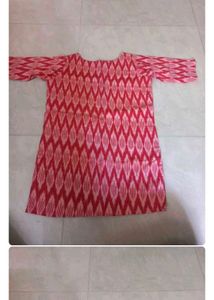 pure cotton embroidery kurti