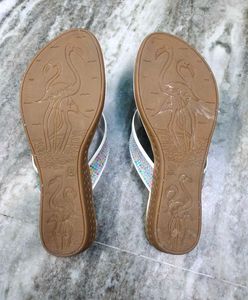 Silver Flats For Women