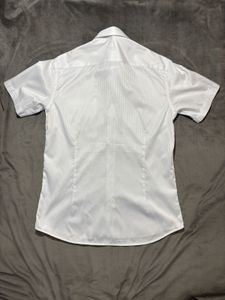 LACHEF White Striped Shirt