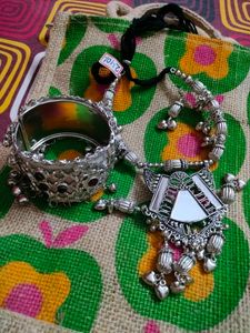 Oxidised Jewellery Set