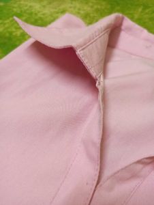 Pink Formal shirt For womens