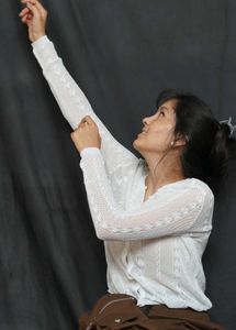 Sheer White Button-Up Cardigan