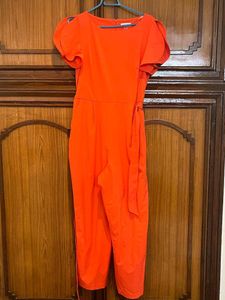 Calvin Klein Orange Jumpsuit Brand new