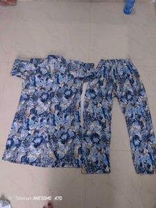 Floral Pajama Set - Comfortable & Stylish