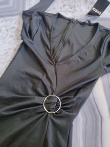 Long Sleeve V-Neck Maxi Dress