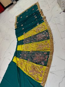 lehnga type  Saree