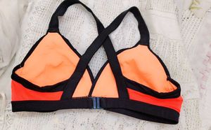 H&amp;M Neon Bikini Top