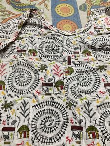 pure cotton printed kurty